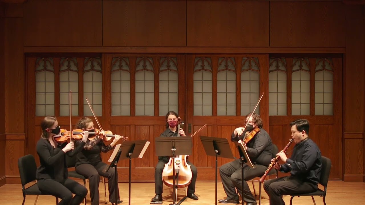 Jean Francaix - Quintet for Clarinet and String Quartet (1977)