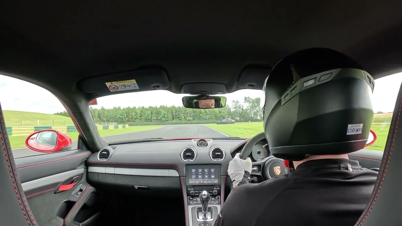 GT4 Croft, a couple of laps from second trackday.