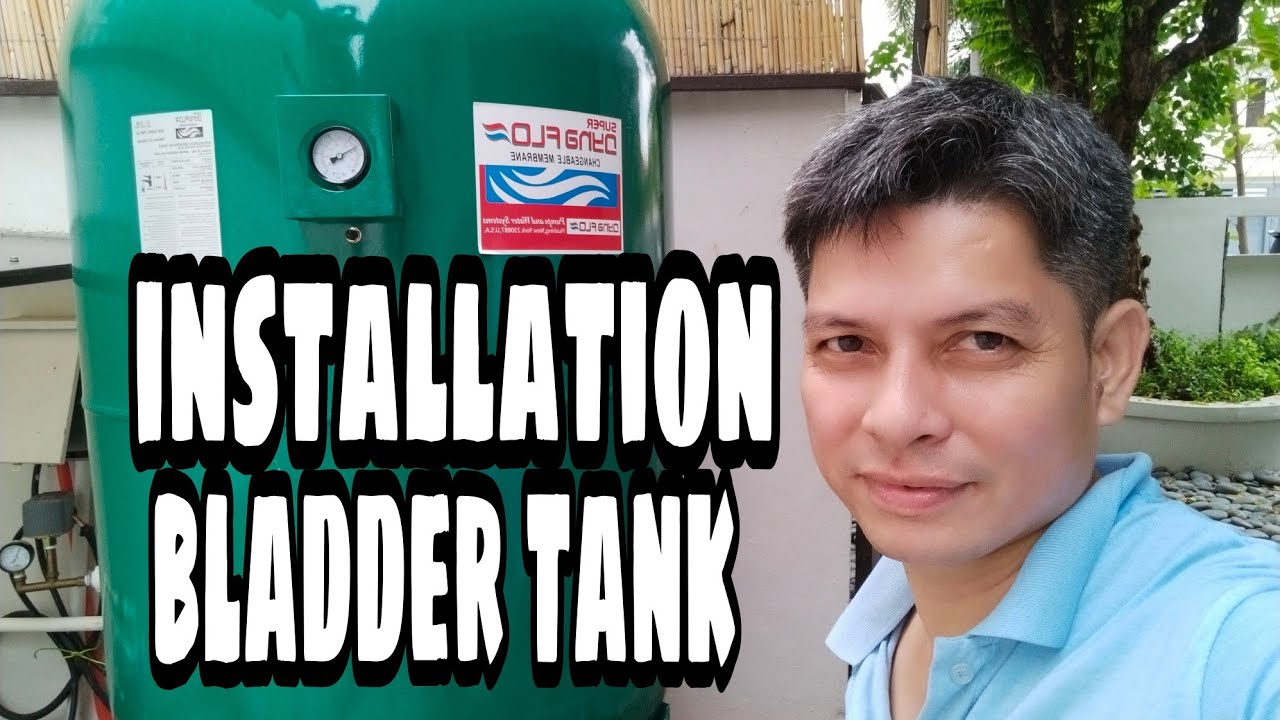 installation bladder tank   #Daddy bong tv