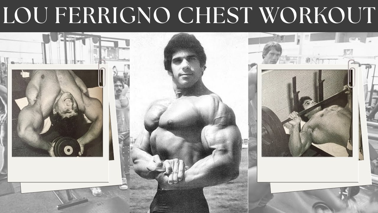 CHEST DAY | Build a MASSIVE 60 Inch Pecs with Lou Ferrigno Chest Workout