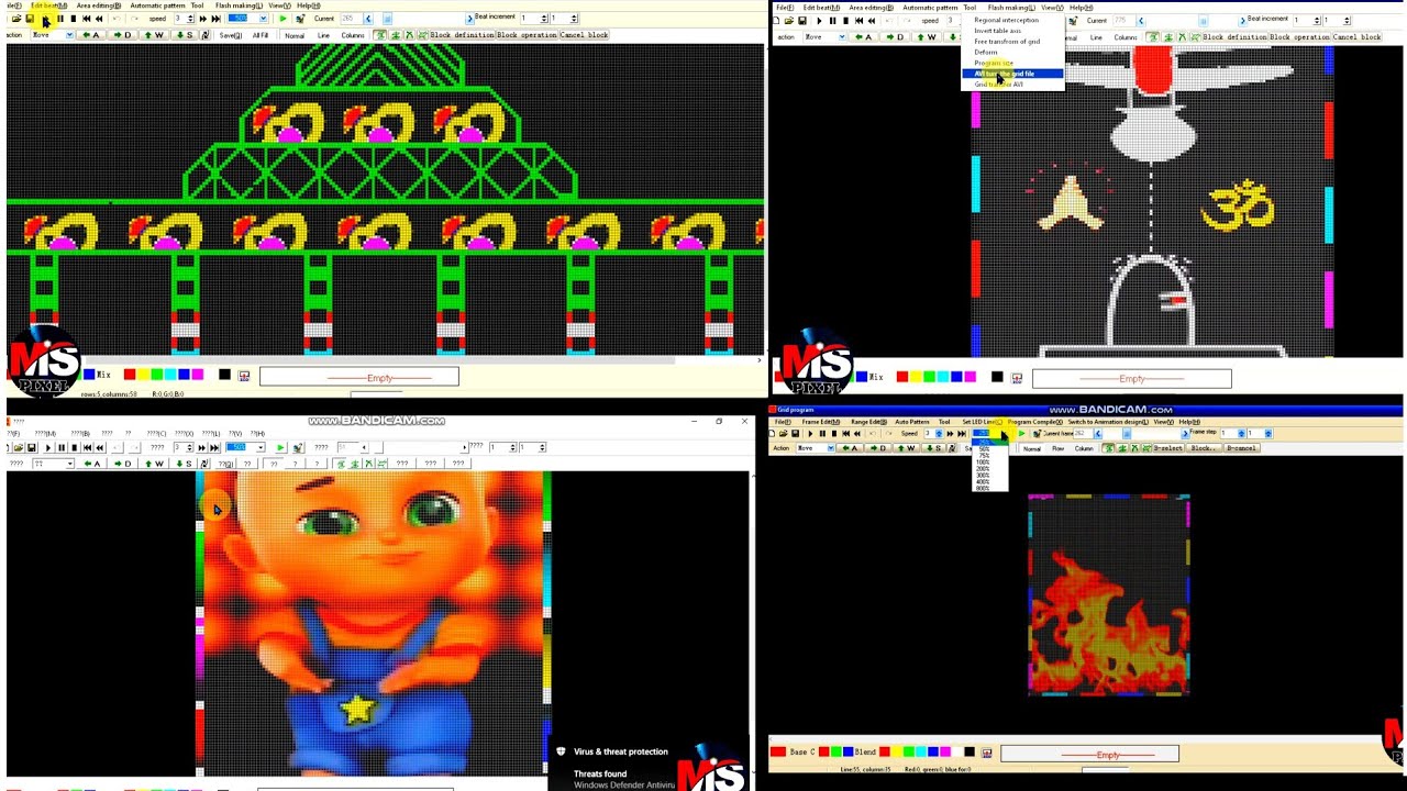 pixel LED neon play Awareness & 4 neon play software review..தமிழ்.