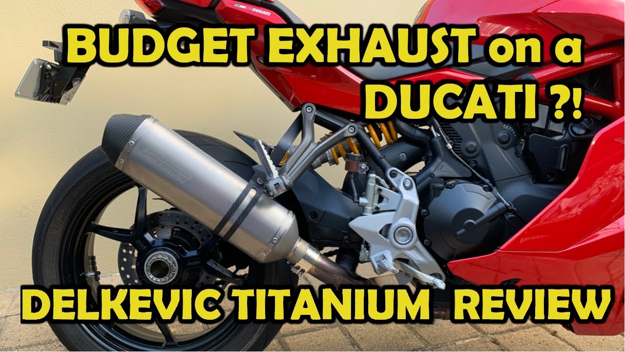 Delkevic Titanium Exhaust Review - Ducati 939 Supersport S