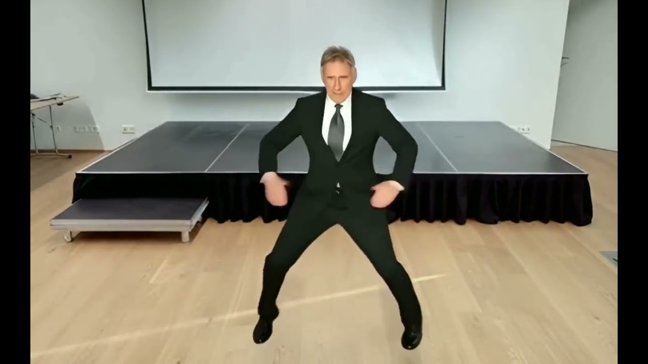 Harrison Ford Dancing in promo action