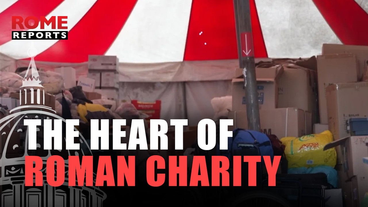 Inside the circus tent: the distribution center of Pope Leo's aid to Ukraine