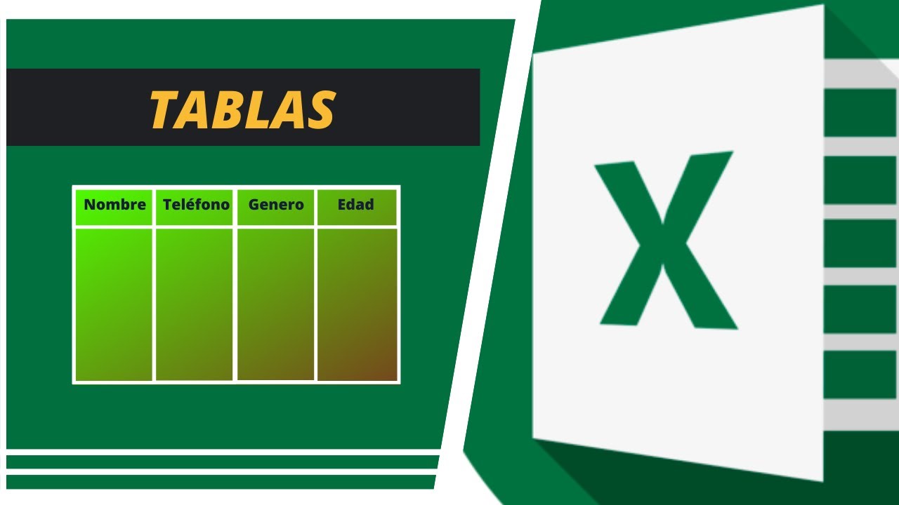Como hacer una tabla en excel - Tablas en excel paso a paso 🚀 curso de excel