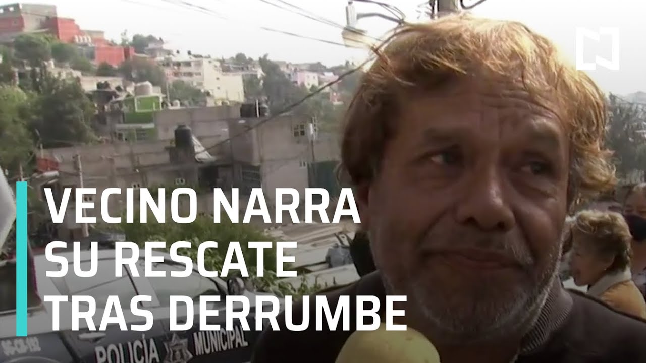 Vecino narra su rescate tras derrumbe en Ecatepec - Paralelo 23