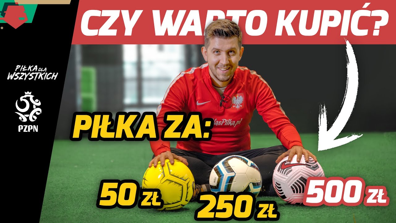 PIŁKA ZA 50 ZŁ VS 250 ZŁ VS 500❓ TEST ⚽ ⚽ ⚽