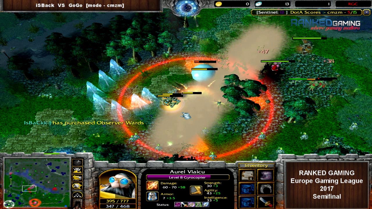 isbackkk vs GoGo - semifinal | Europe Gaming League | Dota RGC