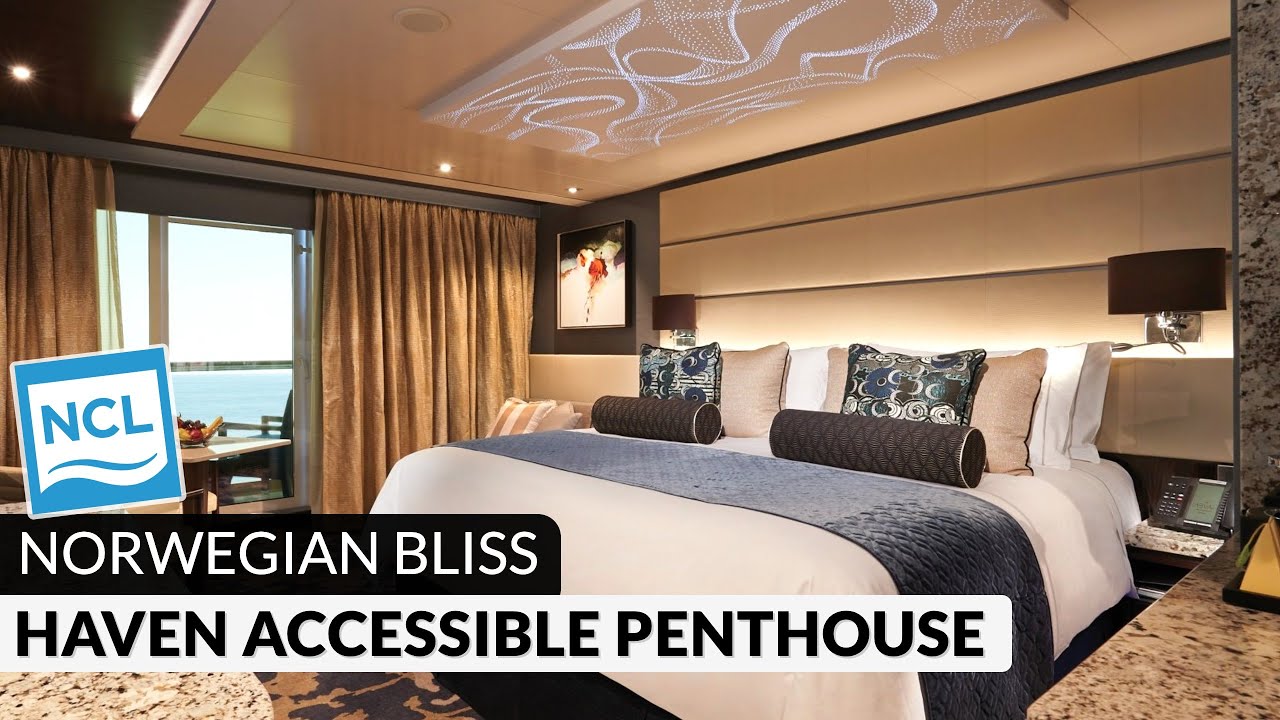 Norwegian Bliss | Полный тур и обзор пентхауса Haven Courtyard для людей с ограниченными возможно...