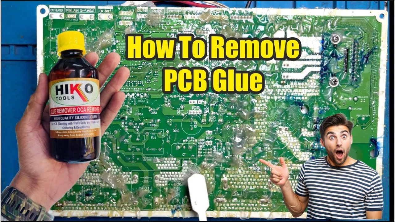 How to Remove Glue from PCB Easily | Best Chemical for Electronics Repair 🔥