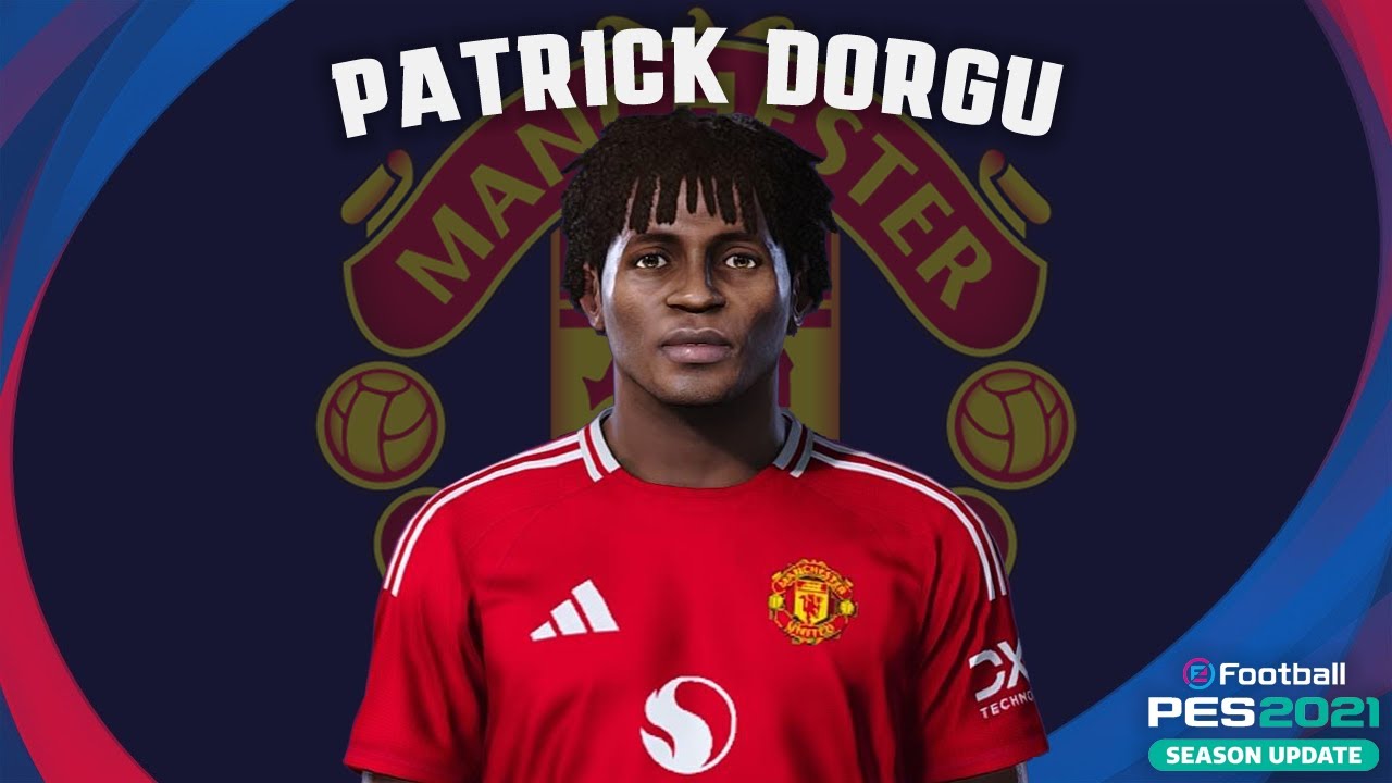 Patrick Dorgu🇩🇰 (Manchester United) How to create in Pes 2021