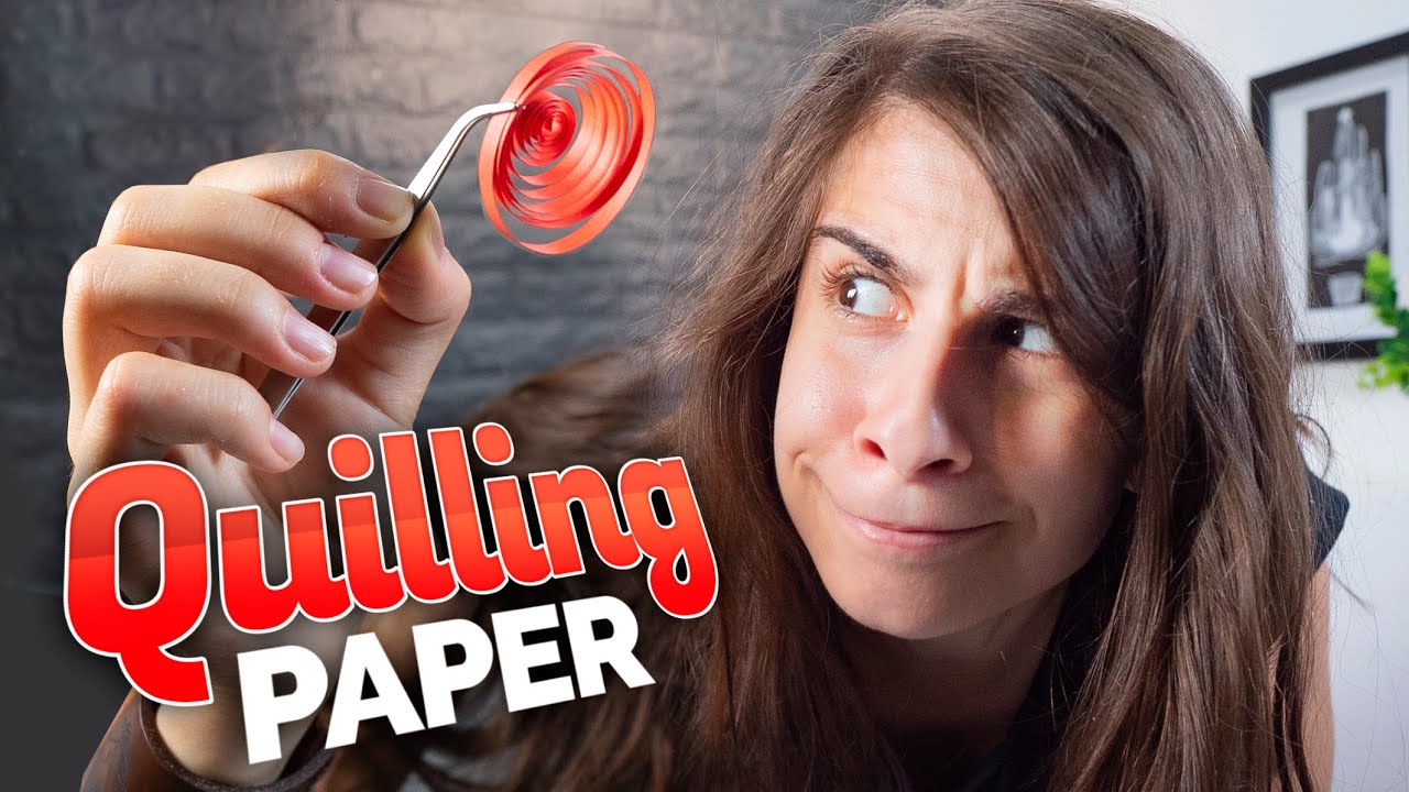 Disegnare coi riccioli di carta? la tecnica del QUILLING! 🐸