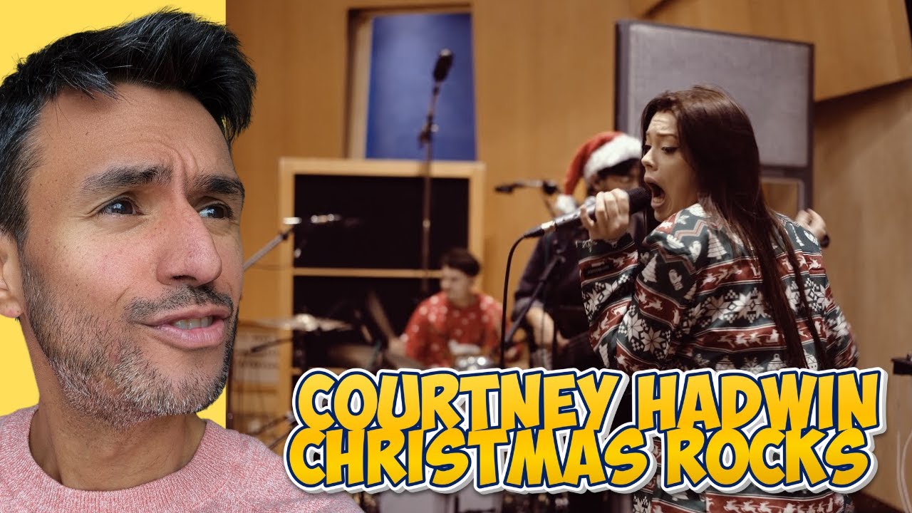 Courtney Hadwin - CHRISTMAS ROCKS (REACTION) First Time Hearing (Live At Metropolis Studios)