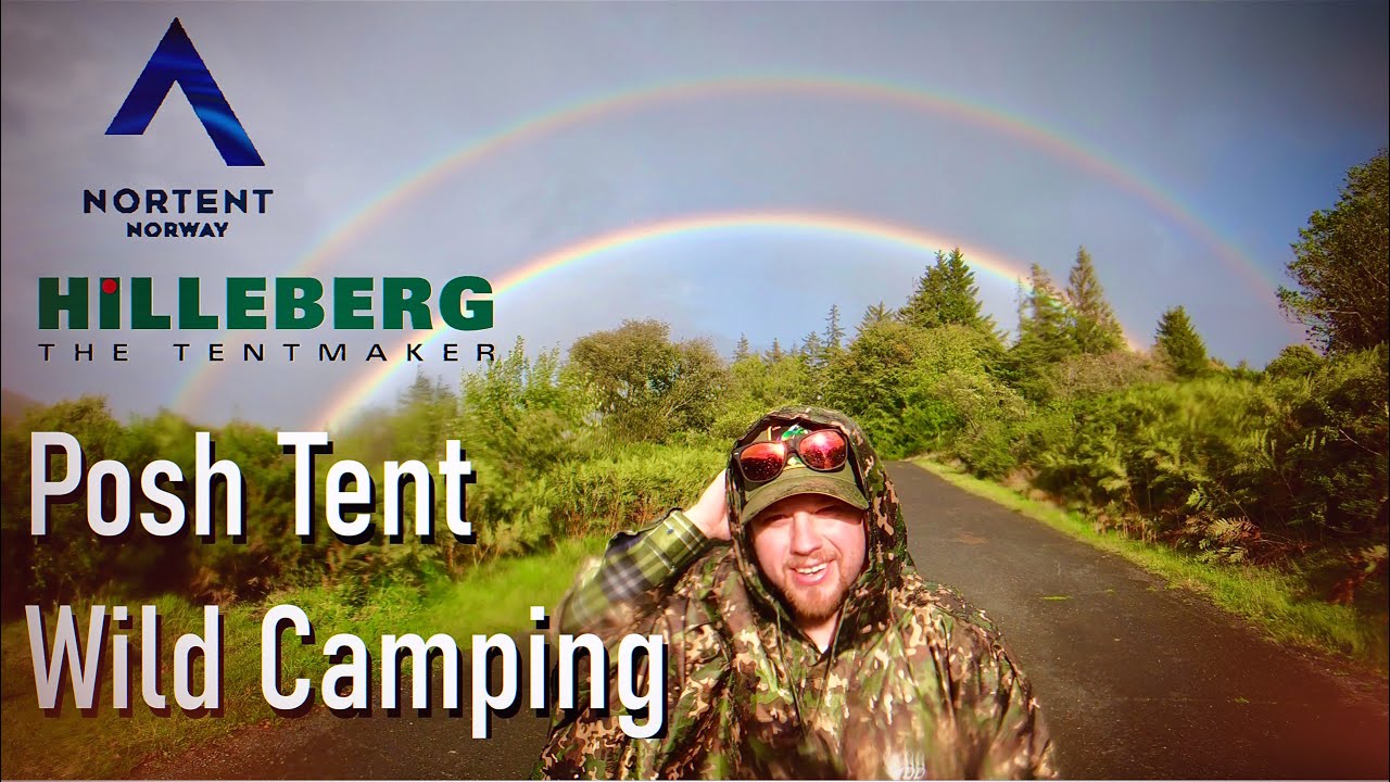 Wild Camping on the edge of the Forest - Nortent Vern 1 and Hilleberg Soulo Tents