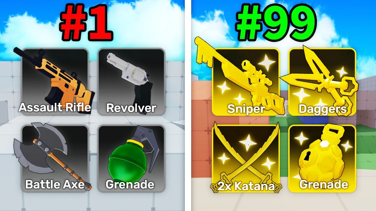 I Tested 100 LOADOUTS in Roblox Rivals!