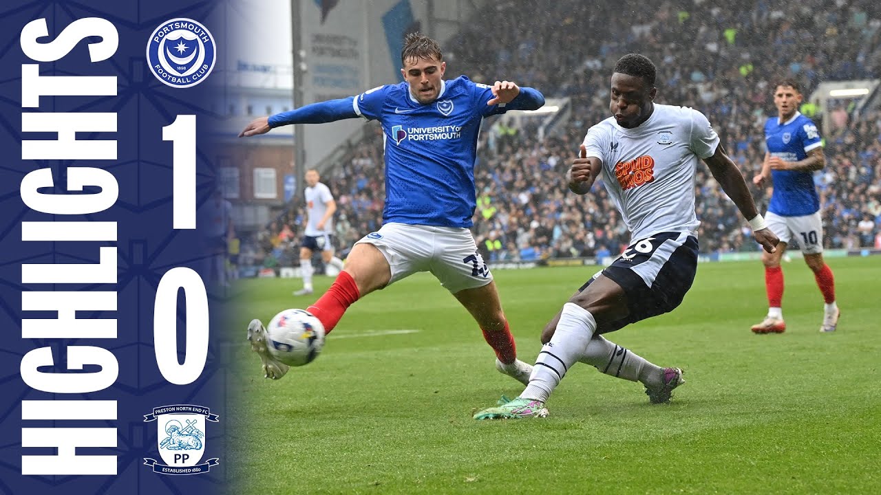 Highlights | Portsmouth 1-0 PNE