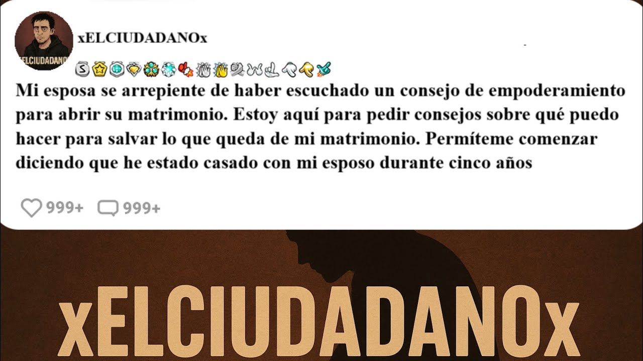 Mi esposa LAMENTA haber seguido un consejo MOTIVADOR