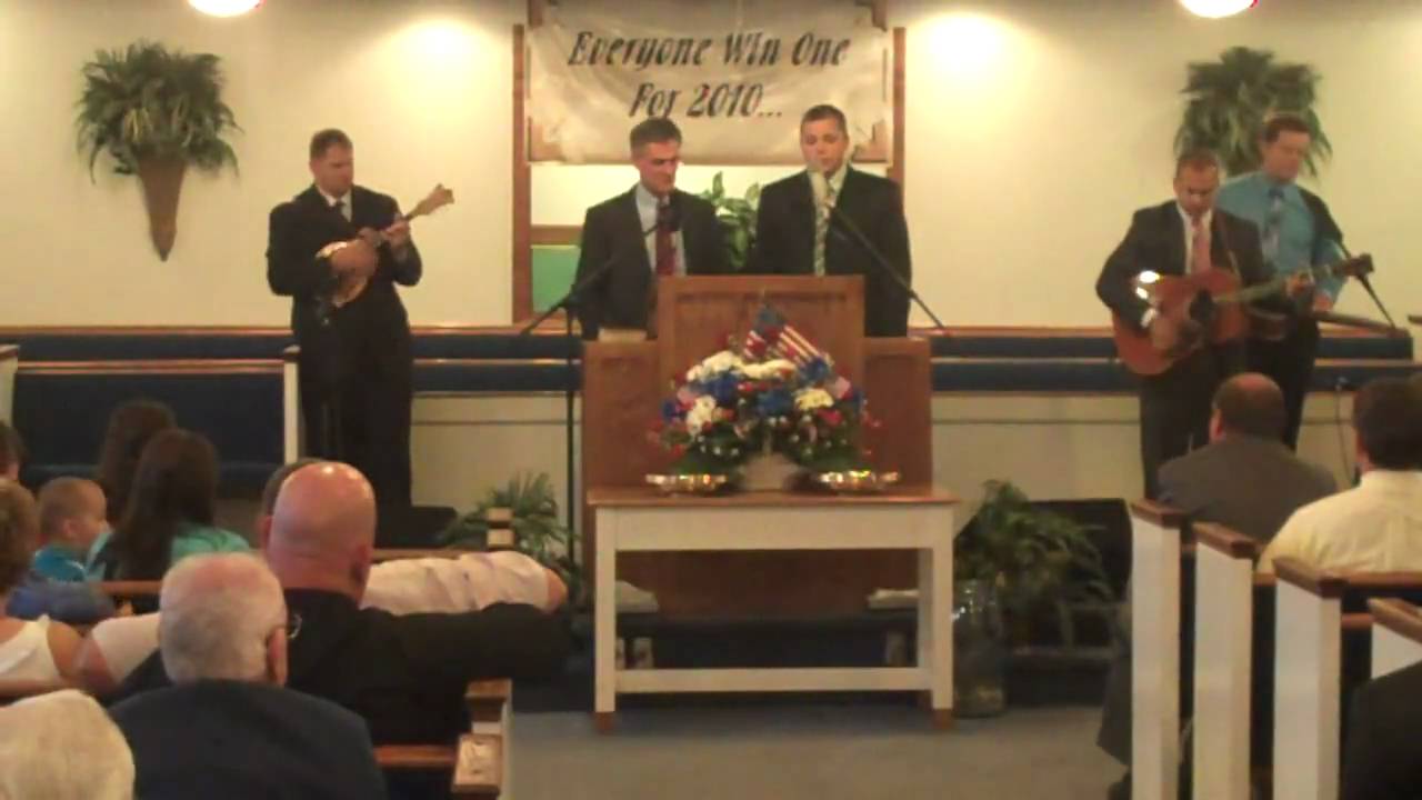 Preacher Pickel and Jason Koepke singing I must tell Jesus