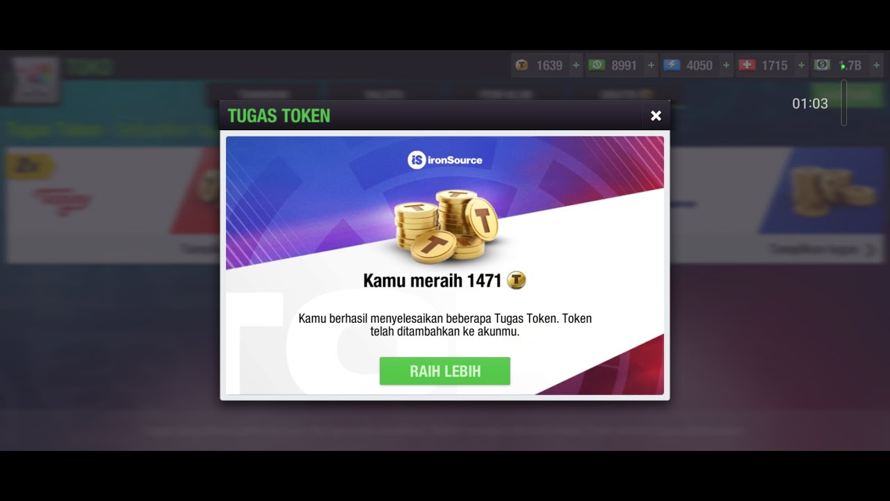 CARA MENDAPATKAN 1000 LEBIH TOKEN DALAM WAKTU 15 MENIT | TOP ELEVEN
