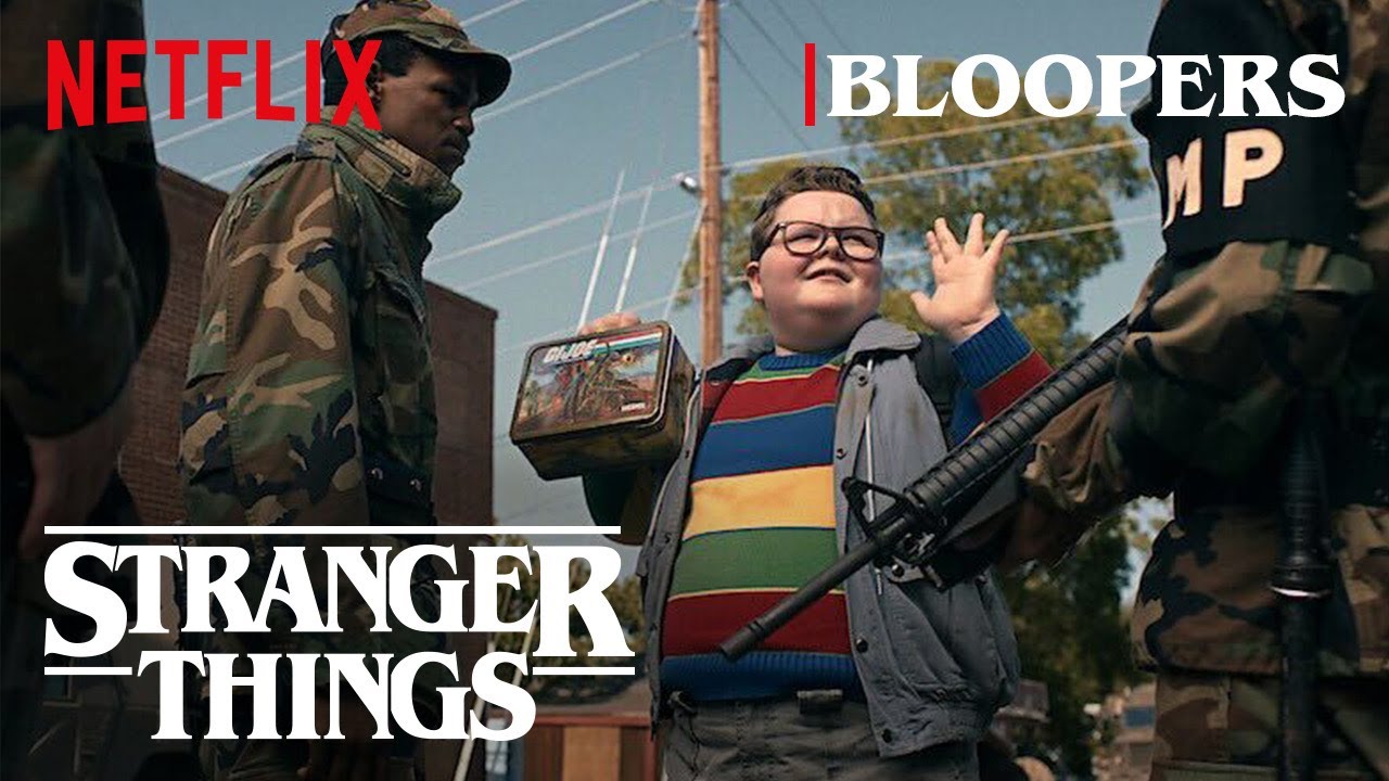 Stranger Things Funny Bloopers | Netflix