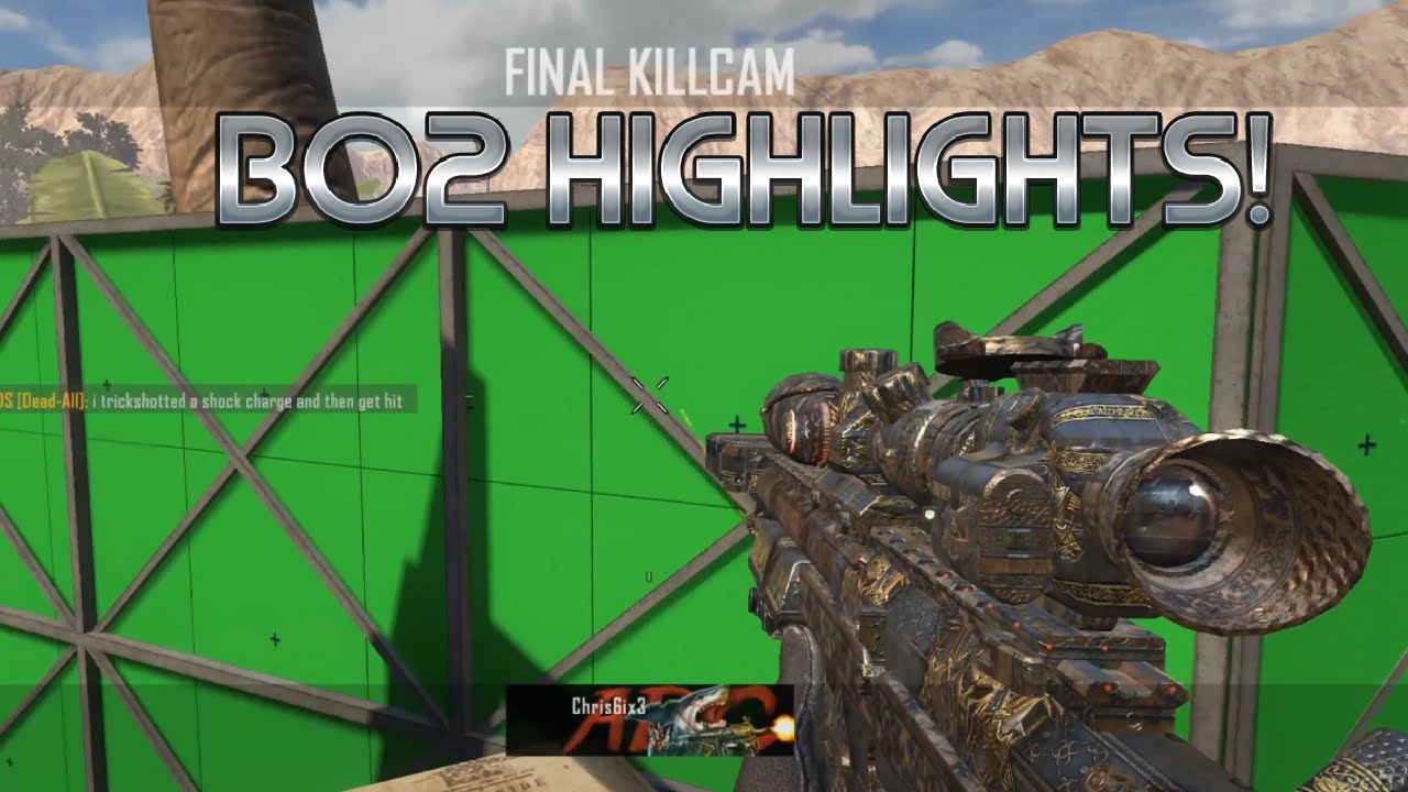 Bo2 Plutonium Highlights!(Crazy Shots!!!)