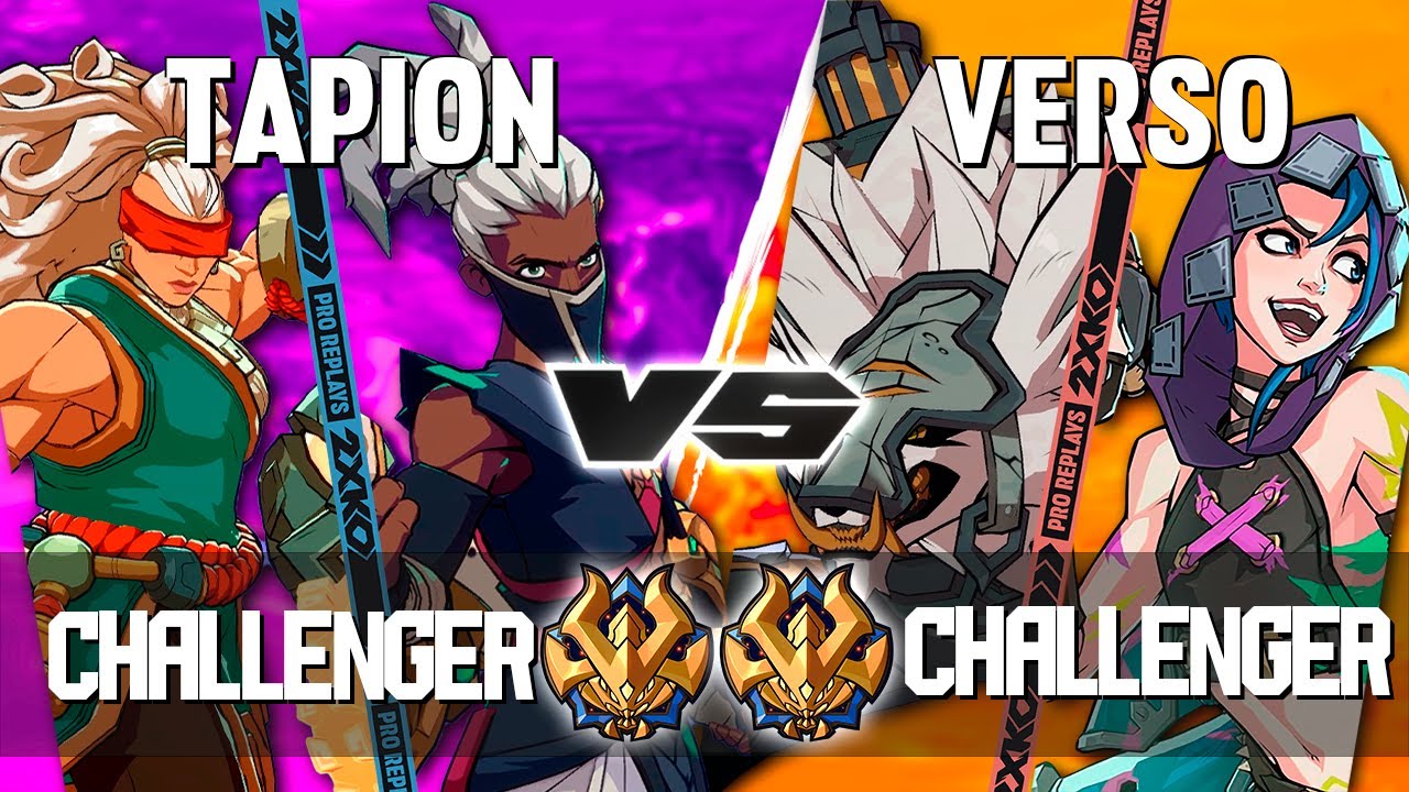 2XKO ▰ TAPION (Ekko-Illaoi) vs VERSO (Warwick-Jinx) ▰ 2XKO Pro level replays