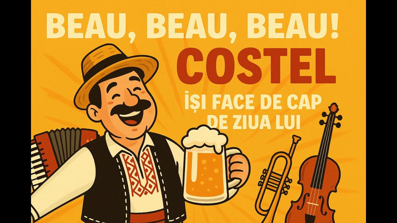 Beau, beau, beau! &ndash; Costel &icirc;și face de cap de ziua lui! | Muzica IA