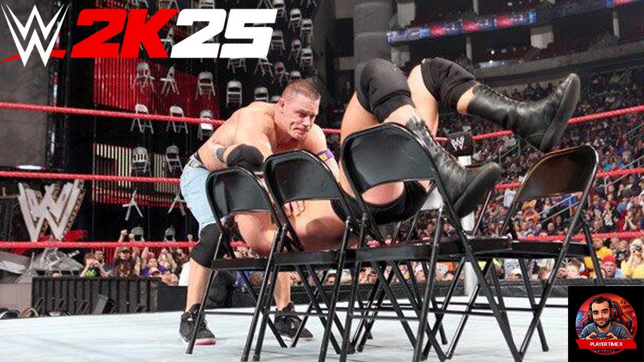 WWE 2K25 John Cena Vs Wade Barrett Ambulance match.