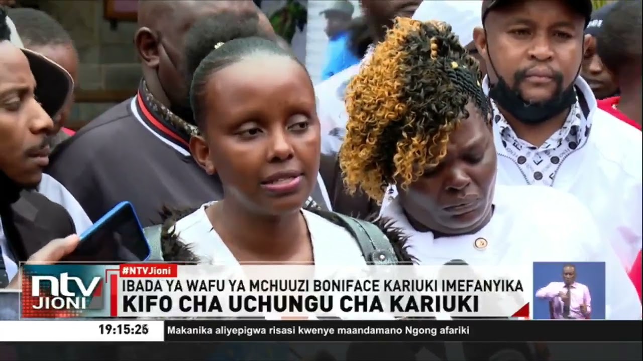 Ibada ya wafu ya mchuuzi wa barakoa Boniface Kariuki yafanyika katika kanisani All Saints Cathedral