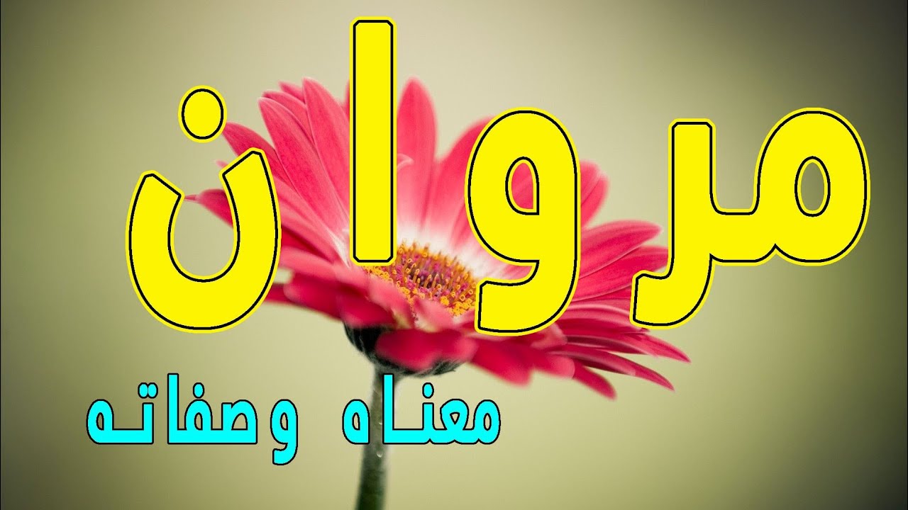 معنى اسم مروان و صفات حامل هذا الإسم !!