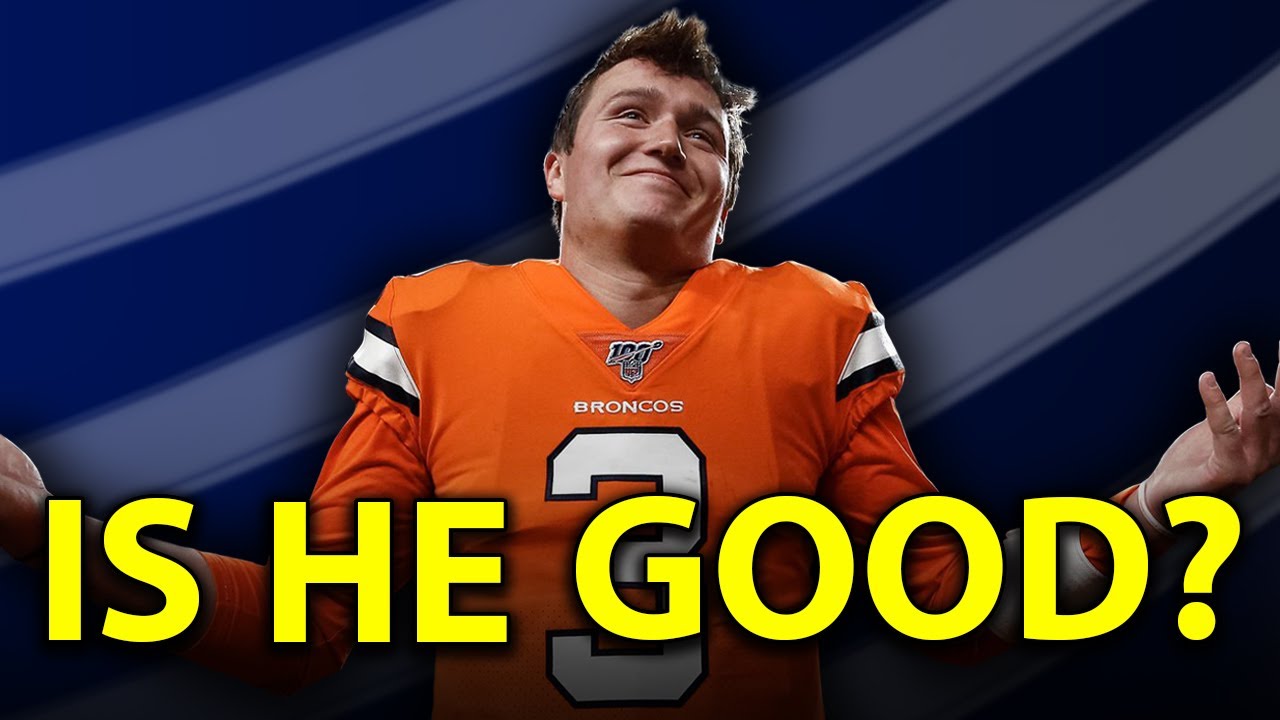 Is Drew Lock a good quarterback?