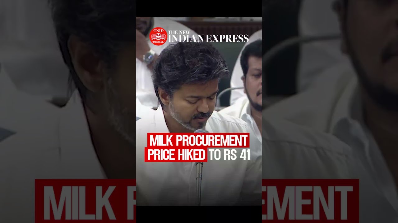CM Stalin announces milk procurement price hike from Rs 38 to Rs 41 per litre