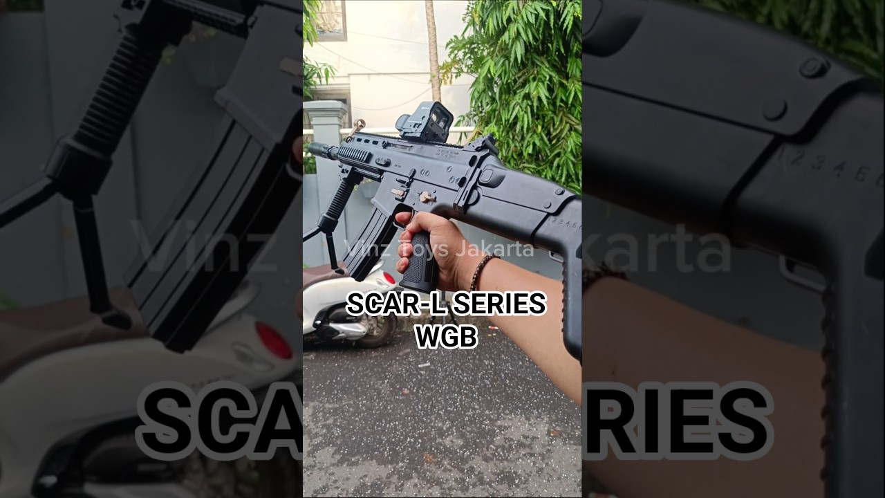 RIVIEW SCAR-L WATER GEL BLASTER #gelblaster #toys #nerf #nerfsniper #watergel #watergelgun #fakegun