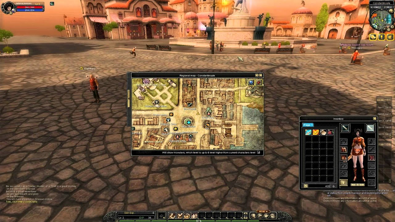 Silkroad Online Gameplay Review - Inside the Den HD Video Feature
