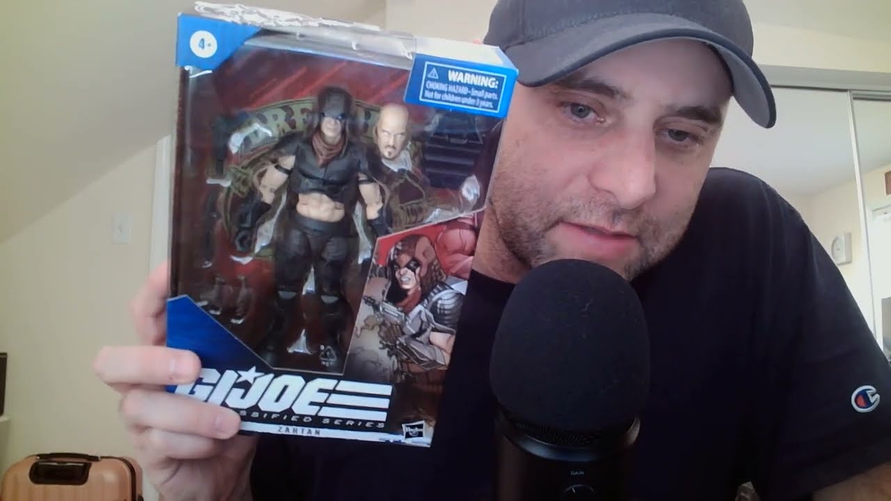 ASMR Gum Chewing and Whispering GI Joe Classified Series Collection