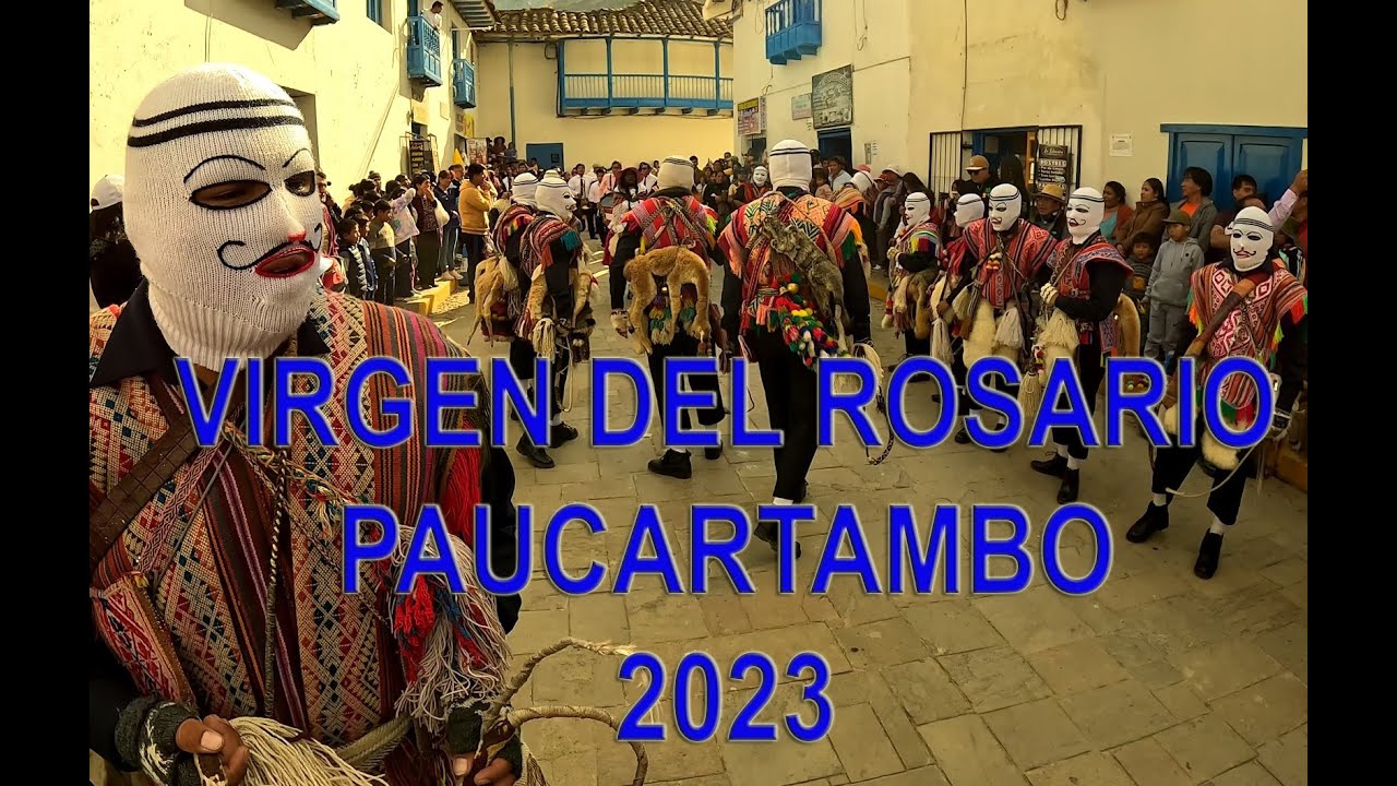 VIRGEN DEL ROSARIO PAUCARTAMBO CUSCO 2023
