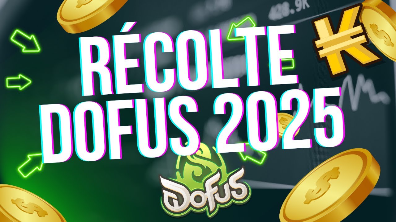 Les métiers de récoltes sur Dofus en 2025 (dinguerie)