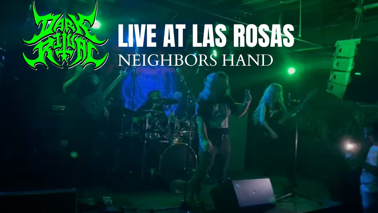 Dark Ritual &ndash; Neighbors Hand [Live at Las Rosas, Miami | 9/7/2025] Doom/Thrash Metal