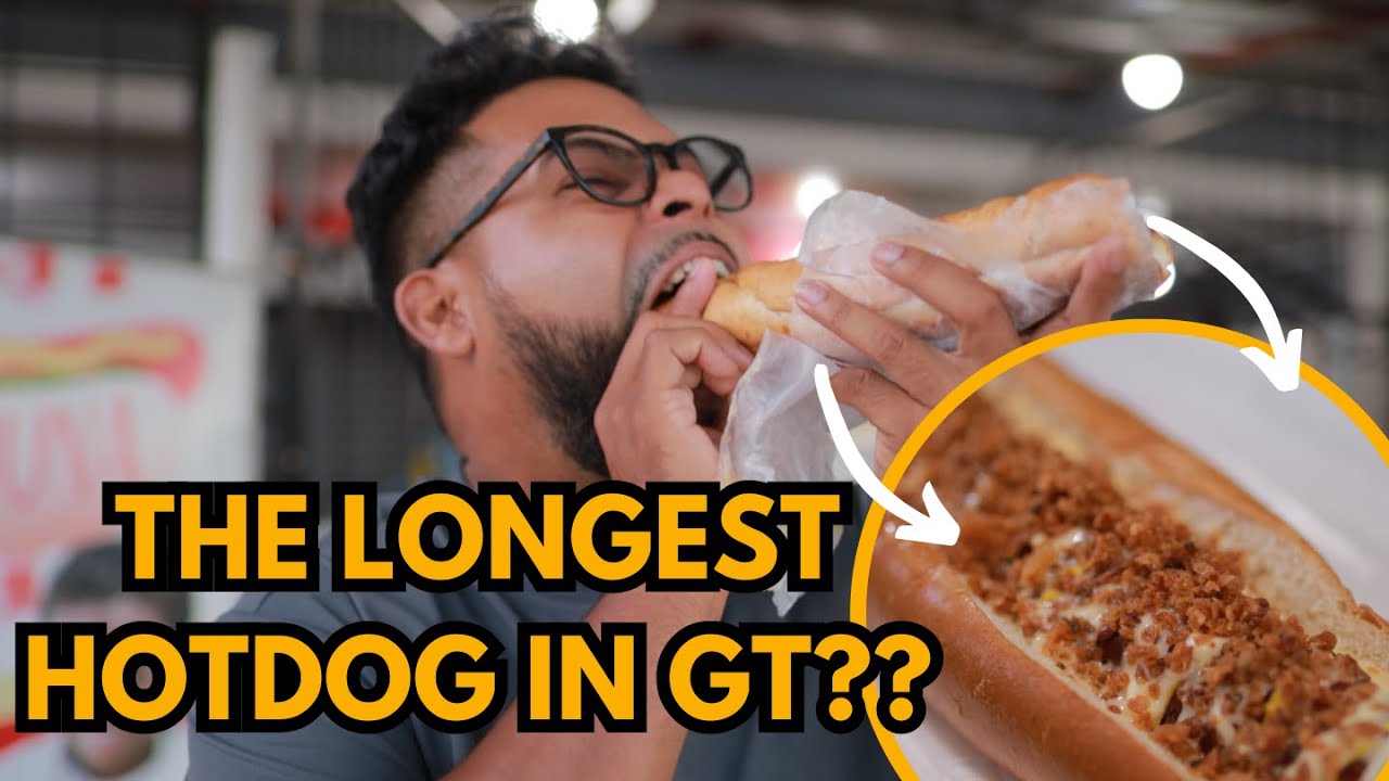 The LONGEST HOT DOG in GT?? with SWANK! | Big Bites EP51