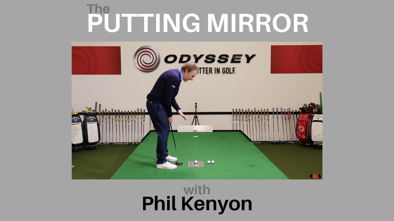 Phil Kenyon specialist putting coach talks about the Putting Mirror.