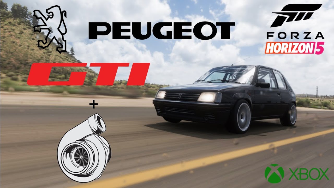 BEST SLEEPER | Peugeot 205 GTI TURBO | Forza Horizon 5