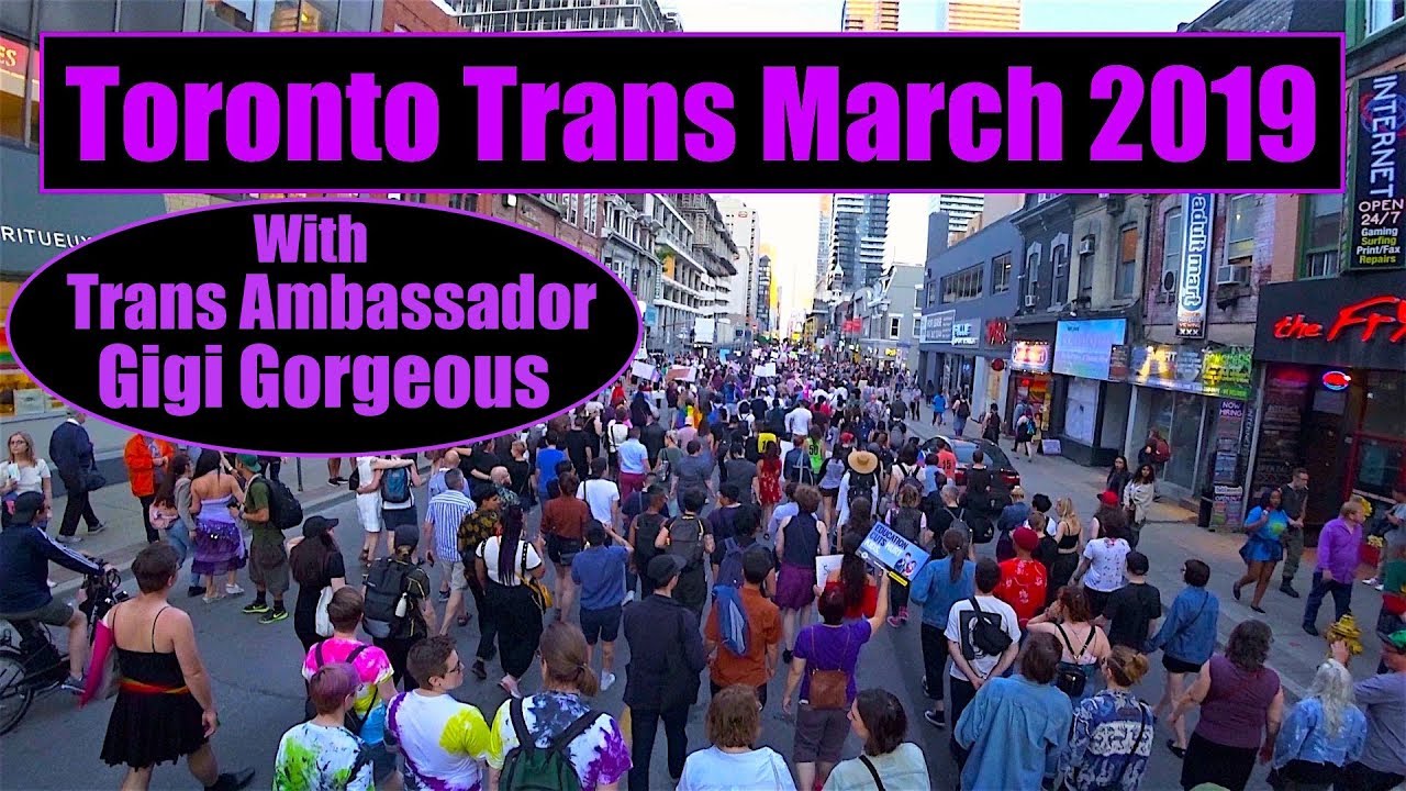 2019 Toronto Trans March With Gigi Gorgeous