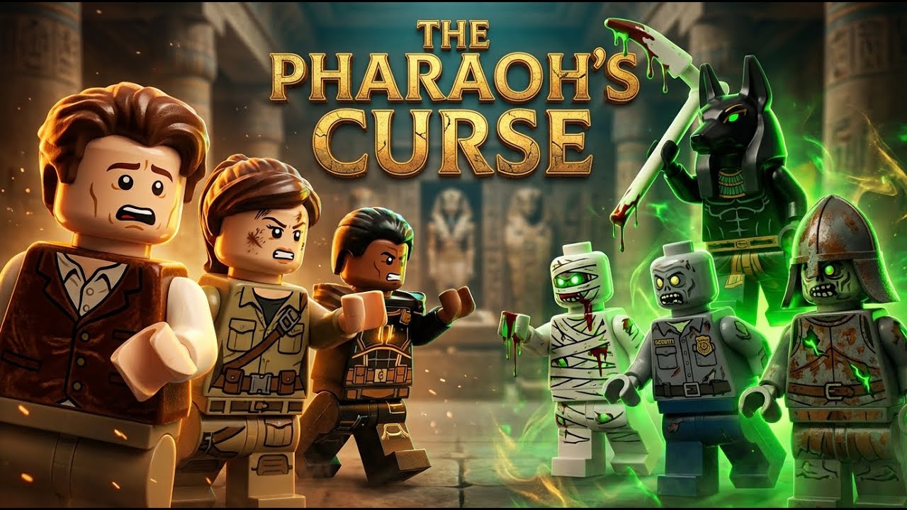 Zombie Rampage: The Pharaoh's Curse EP 17 | LEGO Zombie 3D Animation