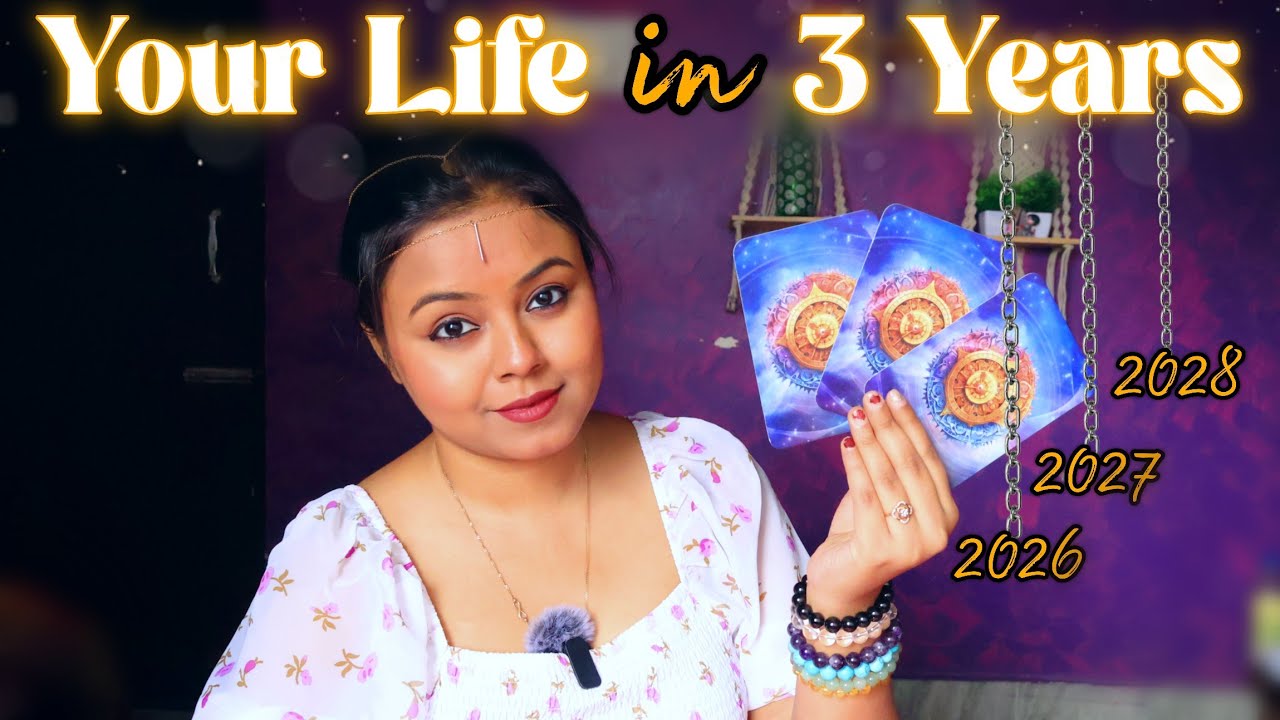 आपकी ज़िन्दगी कैसे transit हो रही है 3 सालों में❓💫2026❗2027❗2028🧿अपना जन्म महीना चुनें🌻🌟Hindi Tarot