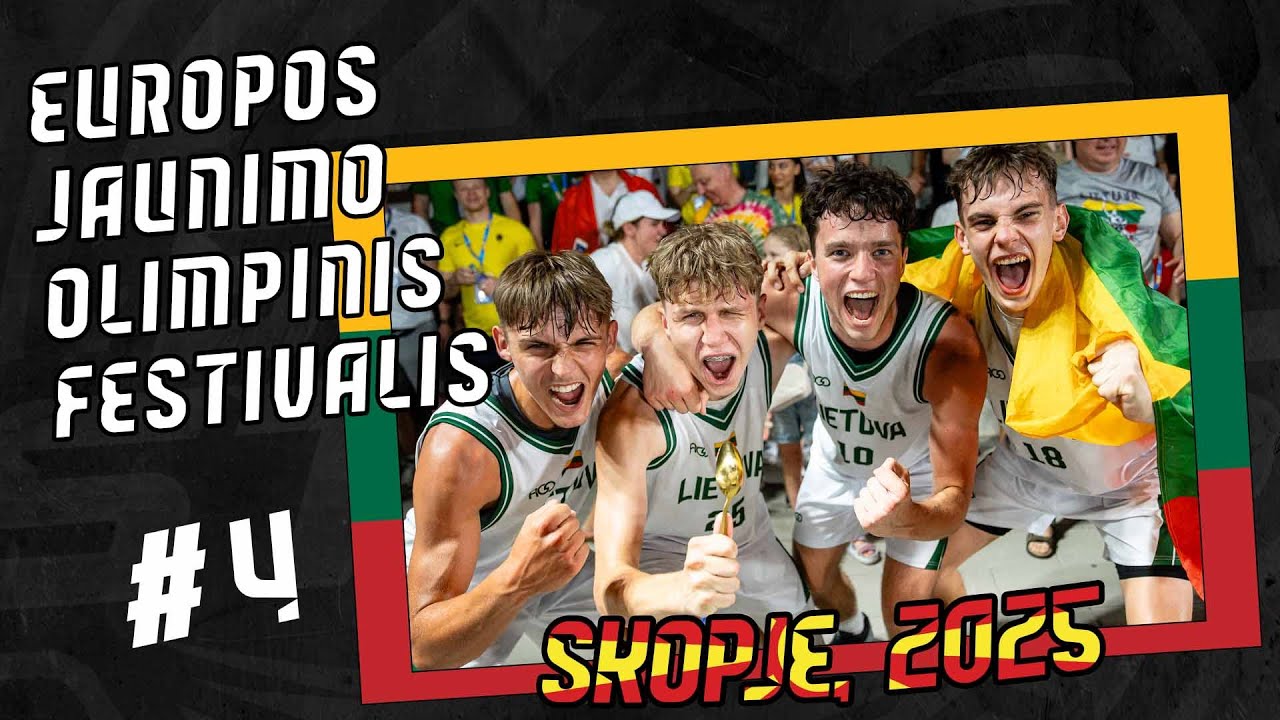 SKOPJĖ x SILVERSTARS #4 // EUROPOS JAUNIMO OLIMPINIO FESTIVALIO ČEMPIONAI