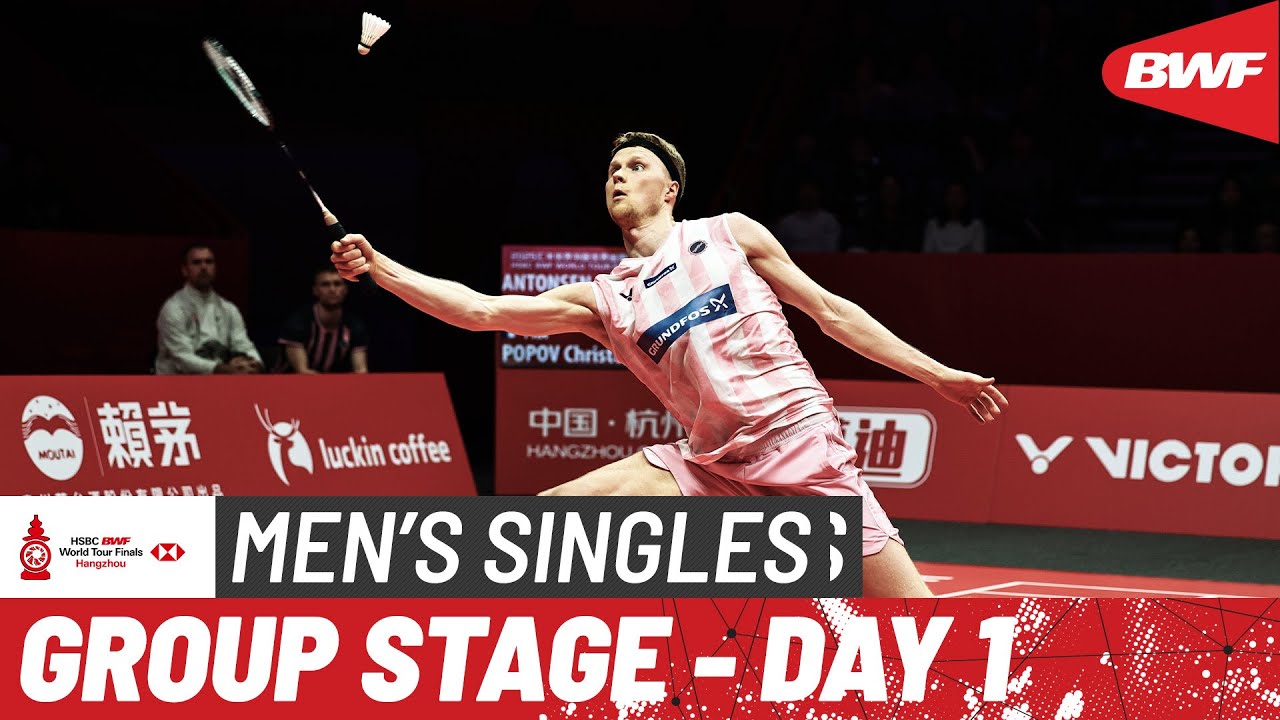 HSBC BWF World Tour Finals 2025 | Anders Antonsen (DEN) [4] vs. Christo Popov (FRA) | Group A