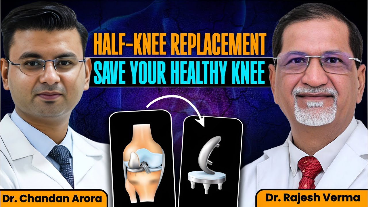 40% Patients Don&rsquo;t Need Full Knee Replacement Surgery | Dr. Rajesh Verma on Half Knee Replacement