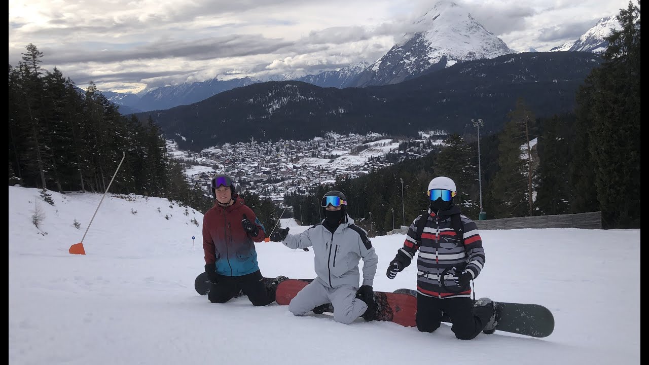 Snowboarden in Seefeld 2024