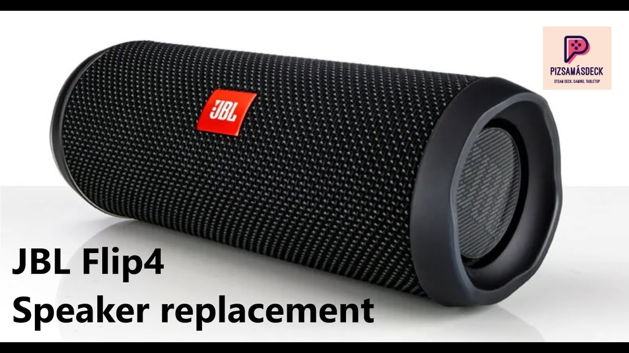 How to replace the speakers in the JBL 4 Flip?