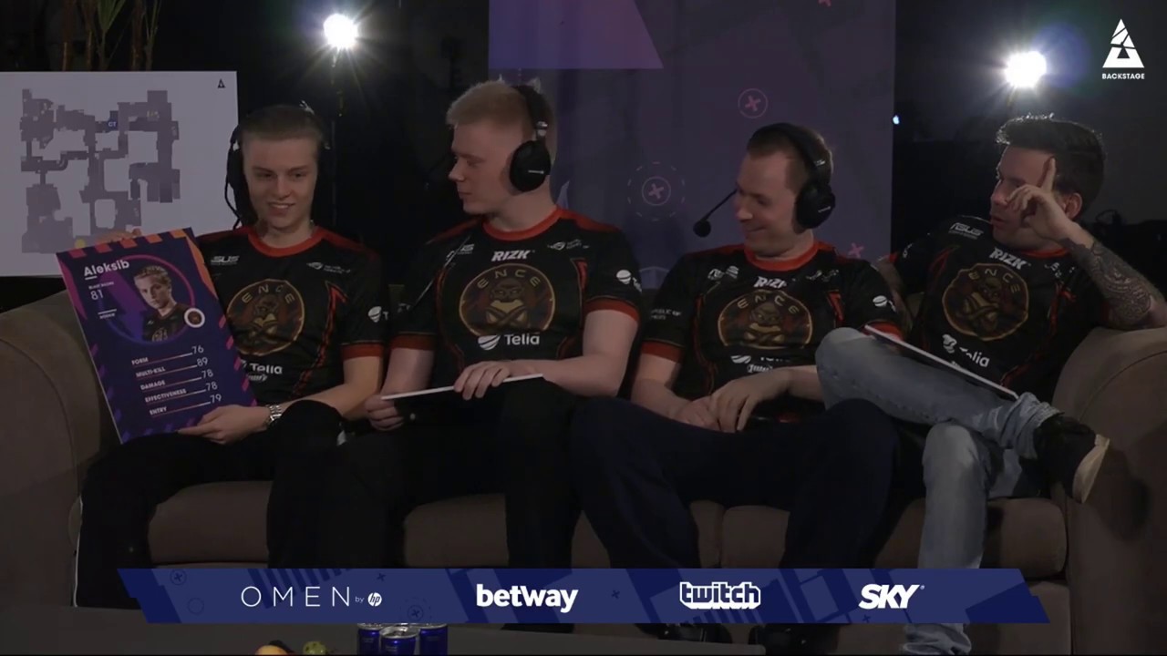 ENCE Interview Blast Pro Series Sao Paulo (Best/funny moments)